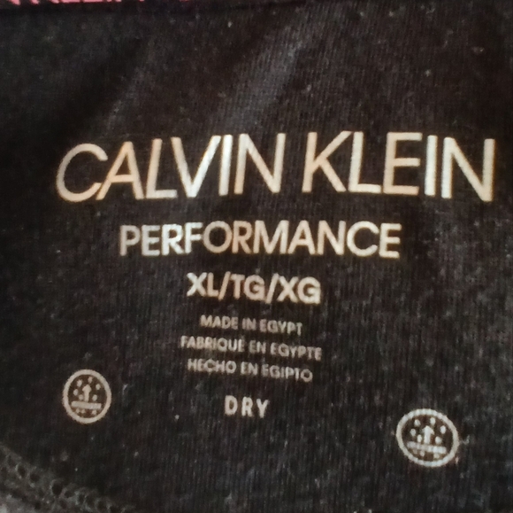 Calvin Klein Performance Dry women's XL black fleece jacket - Picture 7 of 8